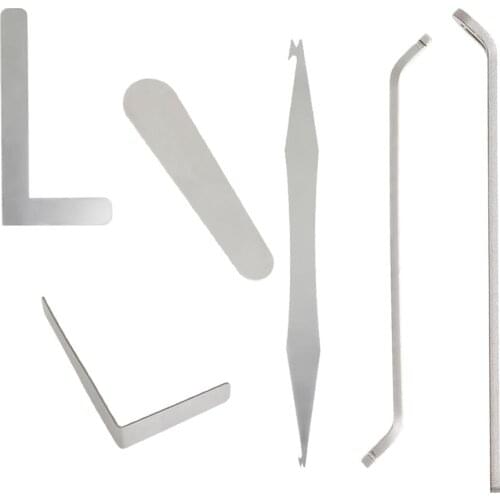 Saxophone Repair Parts Stainless Steel Sax Reparing Maintenance Parts Tools Kit