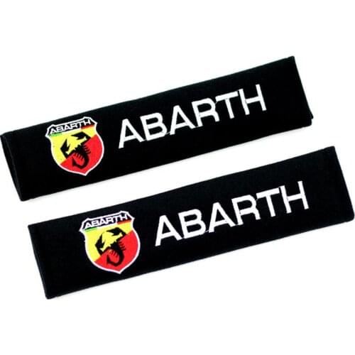Excellent Car-Styling Pure Cotton Case For Fiat Punto Abarth 500 Stilo Ducato Palio badge Accessories Car Styling Car Stickers