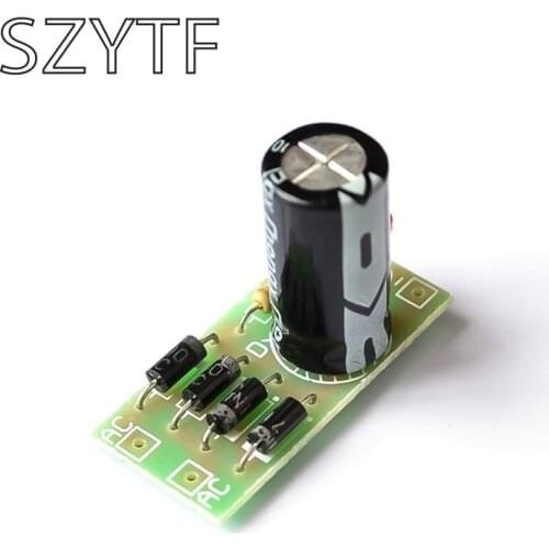 AC to DC power conversion module 1N4007 full bridge rectifier filter 12V 1A AC to DC