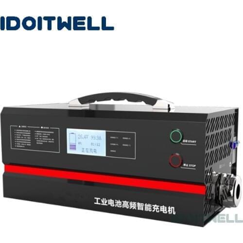 Professional Custom PFC 36V battery pack charger 36V 50A LCD display fast Automatic battery charger with PFC for 36 volt battery