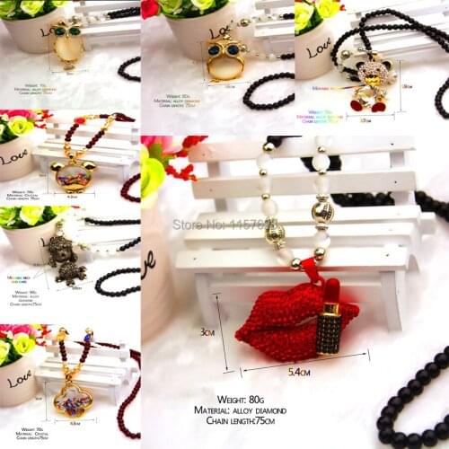 Sale On Fashi body lovely owl rigant couples necklace set and furious crosses handmade oysters pearls medusa mens jewellery