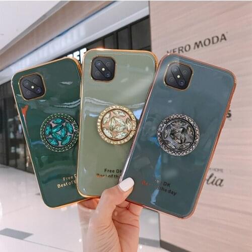 Luxury 6D Plating Case For OPPO A92s Soft TPU Phone BacK Cover For OPPO A 92 s Silicone Capa