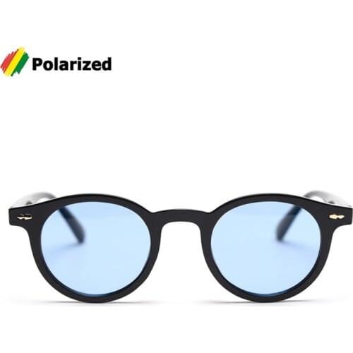 JackJad 2020 Fashion Vintage Round HEY Style TR90 Polarized Sunglasses Tint Ocean ins Brand Design Sun Glasses Oculos De Sol