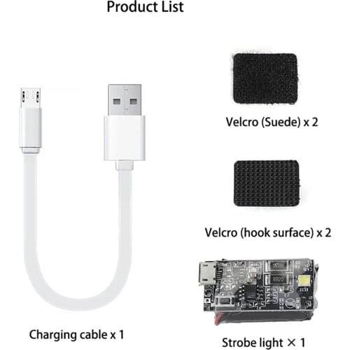 10W High Power Flash Strobe Light for DJI Mavic Air 2 /Mavic Pro /Phantom Fimi Drone Super Bright 1000lm Night Flight Light Lamp