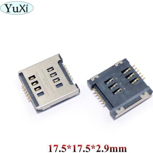 YuXi For LG D285 Optimus L65 D325 L70 D380 L80 E455 E615 E715 L5 P715 L7 II T370, T37 (dual SIM) SIM Card Connector