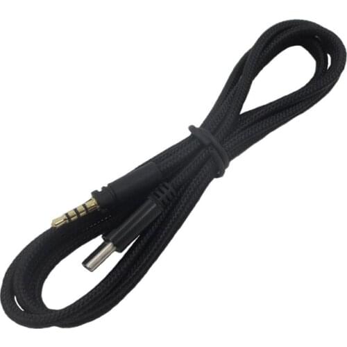 Replacement Audio TYPE-C to 2.5MM Cable for MOMENTUM HD400 HD4.30 HD4.40 HD4.50 Headphones Microphone Volume Control