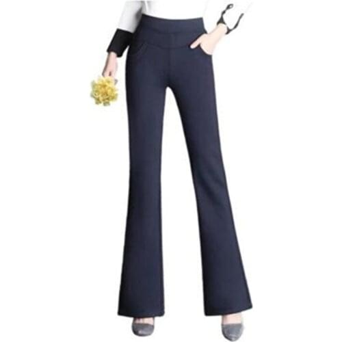 Lady Ballroom Dancing Pant Adult Modern Dance Pants High Waist Slim Dancing Trousers Lama Trousers High Elastic B-6858