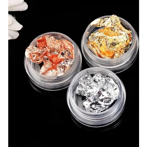 Nail art gold and silver foil paper DIY nail decoration supplies ultra-thin gold paper printing paper tin foil stickers