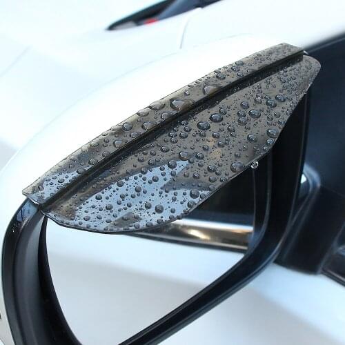 1 pair of car rearview mirror rain eyebrow sun visor for Citroen C-Quatre C-Triomphe Picasso C1 C2 C3 C4 C4L C5 Elysee