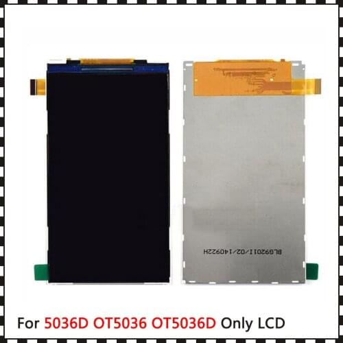 10pcs/lot New For Alcatel One Touch Pop C5 5036D OT5036 OT5036D Lcd Display Screen