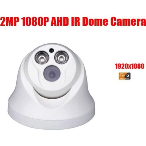 Free shipping HD sony IMX323 senor Dome CCTV Camera 2MP AHD Camera 1080P Security IR 20M Nightvision Work For AHD DVR