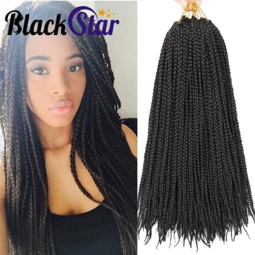 Box Braids 22 Strands Senegalese Twist Braids Crochet hair 22inch Ombre Colors Crochet Braiding Hair Hair Extensions