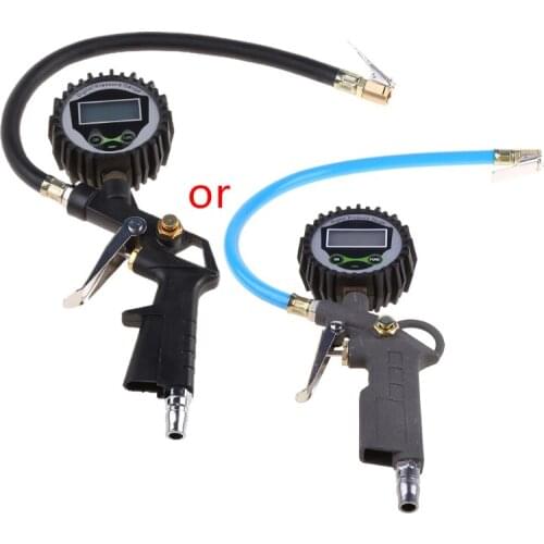 Digital Car Air Tire Pressure Inflator Gauge LCD Dial Meter Vehicle Tester