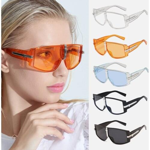 Large Frame WomenS Retro Sunglasses Windshield Integrated Windproof Glasses Riding Protection óCulos De Grau Feminino