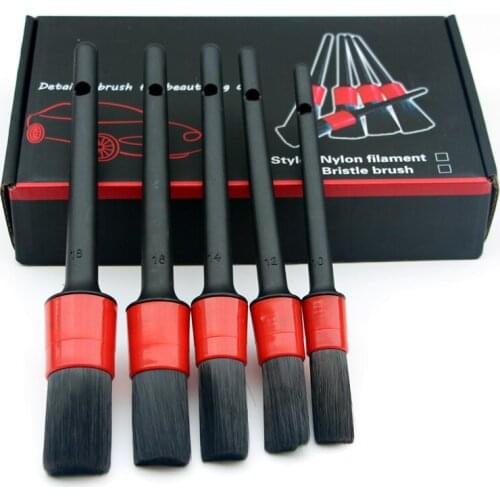 Extra Soft Car Detailing Brush Auto Wheel Cleaning Car Cleaning Brushes Tools Kit Car Wash Accessories (Not Hard Plastic)