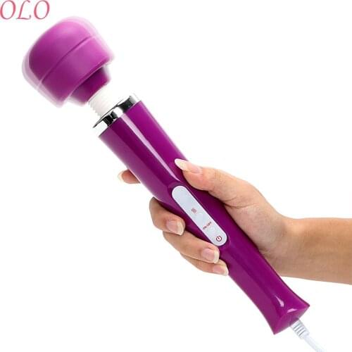 OLO Clitoris Stimulator Magic Wand Massager Big Size G Spot Massage AV Rod Stick 10 Speed Sex Toys for Women Vibrator