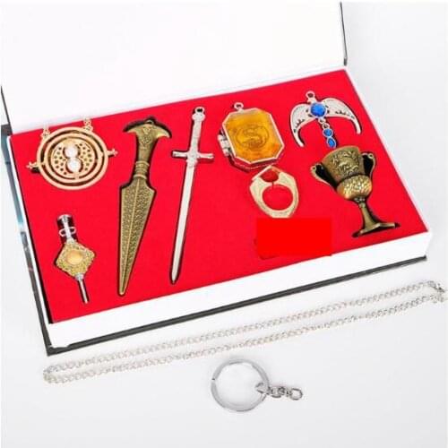 Harried Time Hourglass Crow Eagle Bloodline Grail Set adult or children Birthday Gift