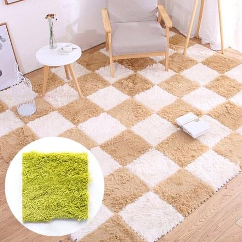 Plush carpet Plush stitching carpet Childrens climbing blanket Tatami stitching carpet for bedroom Home decoration carpet