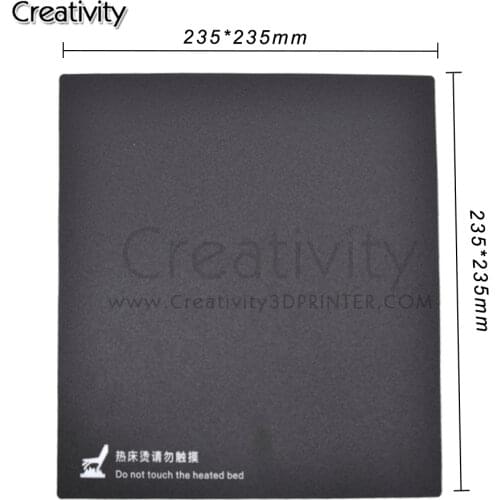 3D Printer Bed Removable Plate for Ender 3 3D Printer Platform Heating Bed Structure Surface 235x235 Hot Bed Platform Sticker