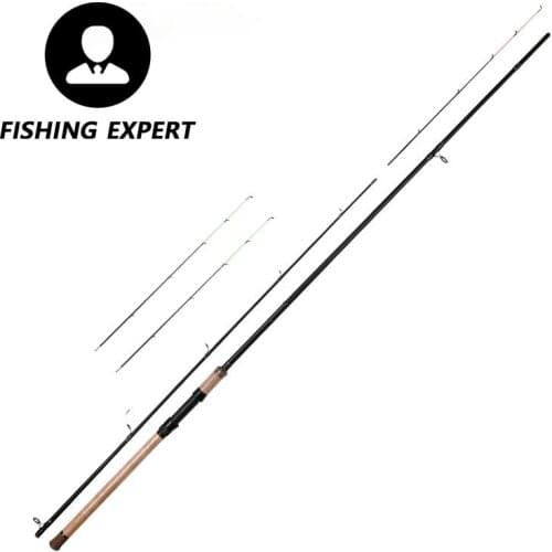 Feide Feeder Long Shot Fishing Pole Sea Gear Three Strokes Slightly Cork Wood Handle Spinning Rods 3.6m 3.9m Hard Carbon Fiber