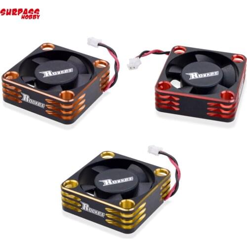 Rocket Cooling Fan 30x30m 2800RPM/5-8V ESC Heat Dissipation ZH1.5*2P connector for 1/8 1/10 RC Car TS120 TS160 TS160V2 TURBO ESC