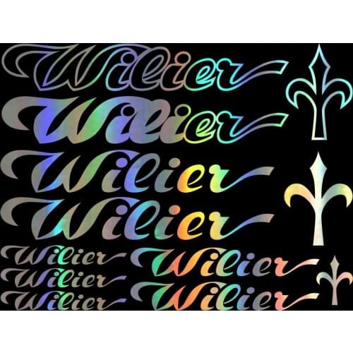 For Wilier Vinyl Decal Stickers Sheet Bike Frame Cycles Cycling Bicycle