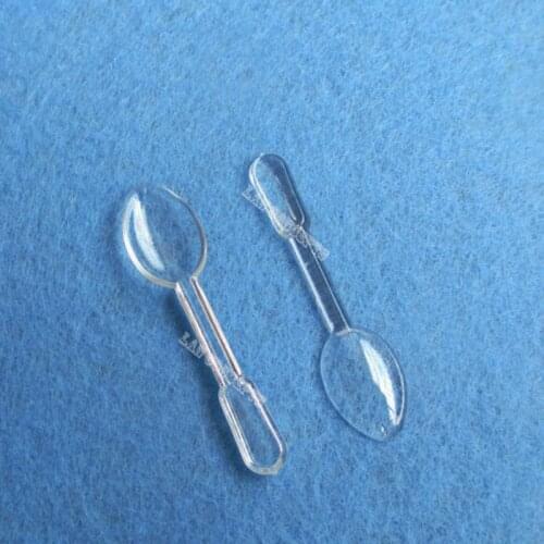 0.1 g Plastic Measuring Scoop Small Spoon for food medical ice cream - transparent 1000pcs/lot wholesale free shipping