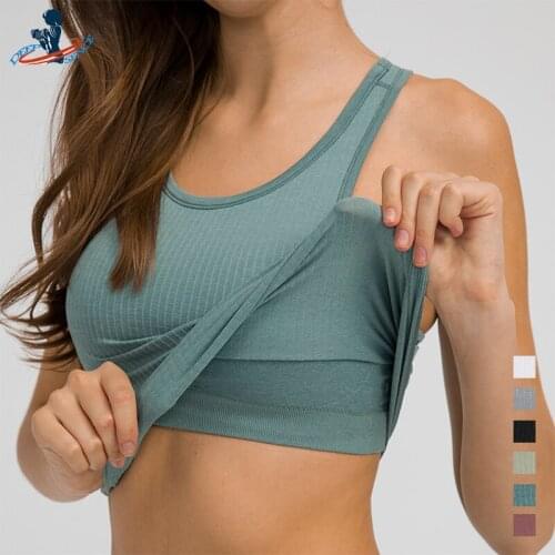 DEEPSENCE 2021 Womens Runing Sports Crop Tops Training Athletic Vest Yoga Clothing Female Gym Fitness Sleeveless T-shirts