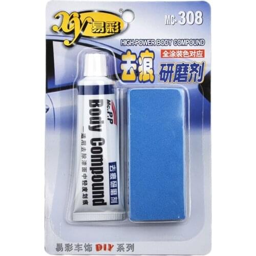 3*2*13cm Car Scratch Paint Care Body Compound Polishing Scratching Paste Repair Wax Sponge
