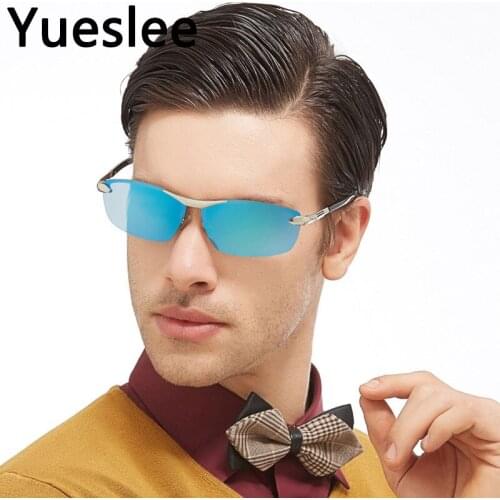 49678 Metal Square Polarized Light Luxury Sunglasses Men Women Fashion Shades Uv400 Vintage Glasses Men Sunglasses