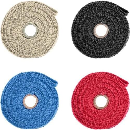 5 m Motorcycle Exhaust Thermal Exhaust Tape Header Heat Wrap Resistant Downpipe For Motorcycle Car Accessories