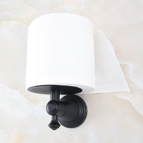 Black Oil Rubbed Antique Brass Wall Mounted Bathroom Toilet Paper Roll Holder Bathroom Accessory mba818