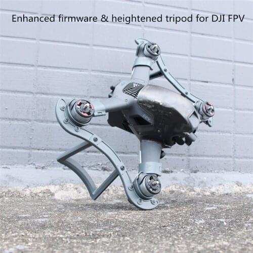 Two-in-one enhanced firmware & heightened tripod suitable for DJI FPV landing gear, Anti-collision and drone accessories