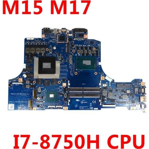 CN-0WCNK6 0WCNK6 WCNK6 For Dell Alienware M15 Laptop Motherboard 0RIIN AW MB Mainboard I7-8750H GTX1060-6GB 100% tested