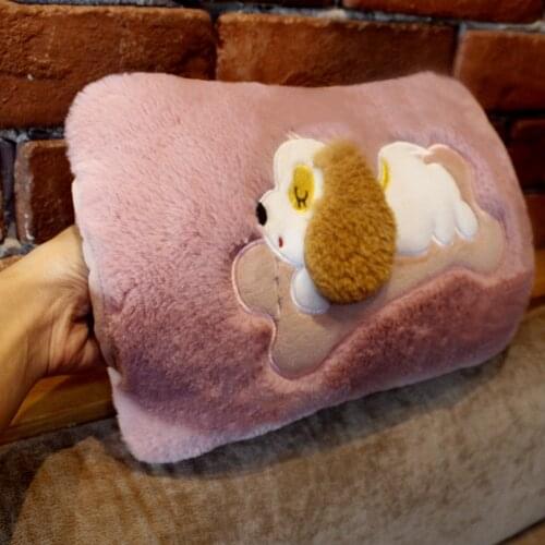 Electric Hand Warmer Removable and Washable Explosion-proof Rechargeable Cute Hot Water Bottle Gift Electric Hot Water Bag