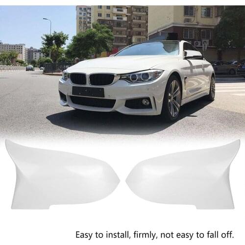 1 Pair Rearview Mirror Cover Cap for BMW 220i 328i 420i F20 F21 F22 F30 F32 F33 F36 X1 E84 Car Mirror Cover Car Accessories New