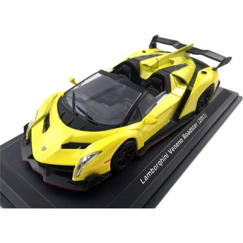 1/43 Alloy Car Model Veneno Roadster Sports Car Model Classic Cool Ornaments Adult Collection Shows Boy Toy Birthday Gift