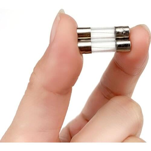 10 pcs fast blow glass fuse Kit assortment 5 * 20mm 250V 0.5A 1A 2A 3A 4A 5A 6A 8A 10A 15A 20A AMP Fuse tube