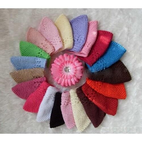 Wholesale 100pcs size: M children cotton kufi caps Classic Knit Handmade hats crochet beanie girl knited Skull MZ9109