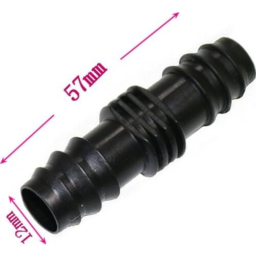 20pcs Straight Hose Connector Quick Connector Interfaces Prickly Plant Vegetable Garden Irrigation System Repair Tools