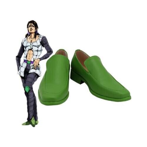 JoJos Bizarre Adventure Vento Aureo Illuso Cosplay Boots Shoes Men Shoes Costume Customized Accessories Halloween Party Shoes