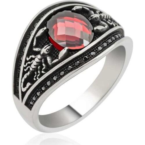 Silverlina Silver Scorpion Men 'S Ring