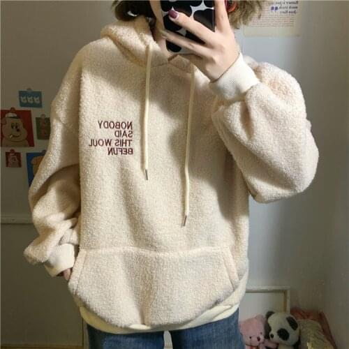 Ff3210 2019 new autumn winter women fashion casual Girls cute Sweatshirt woman Hoodies winter coat womens korean