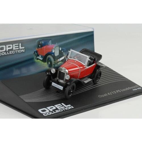 1/43 Scale Alloy Metal Diecast for OPEL Laubfrosch Vintage Classic Auto Car Model Toy For Children Kids Gifts Collection