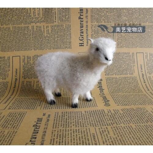 Simulation small Tibetan antelope toy model polyethylene&furs Tibetan antelope model home decoration props ,model gift d067