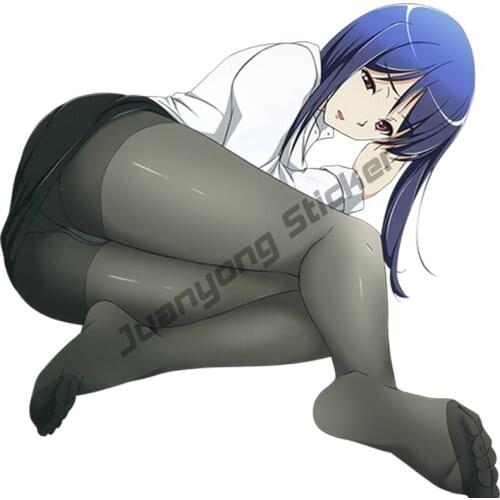 Cartoon Anime Hot Girl Hiyoko Daiou Chica Collection Sexy Beauty Car Stickers Styling Bumper Camper Yacht Vinyl Decal KK13x13cm