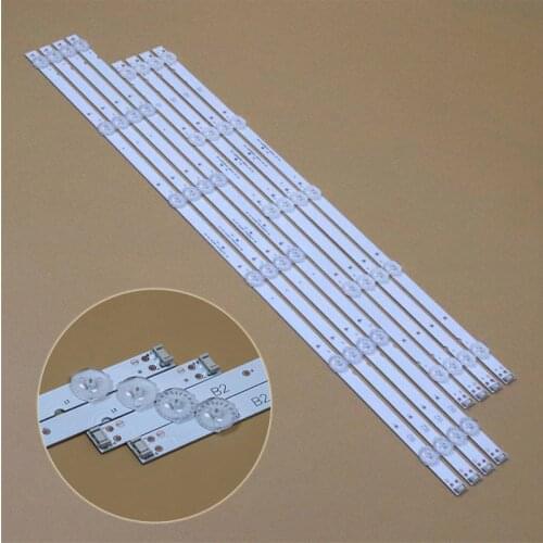 NEW LED Bars For Toshiba 55U4700LA Skyworth 55U5A 55M9 LED Backlight Strips Lanes Rulers YAL13-00530300-24 YAL13-00630300-41