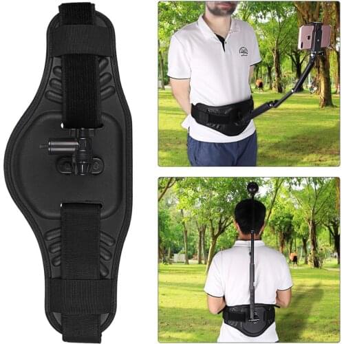 Wearable Strap Belt Waistband fixed Mount Bracket For GoPro Hero9 8 7 6 5 4 3 Insta360 ONE X/ONE R DJI OSMO Cameras Accessories