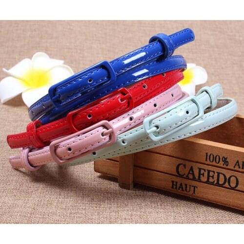 Thin Ladies Belt 2021 Hot Sale Fashion All-Match WomenS Pin Buckle Candy Color Slim Belt Decorative Skirt Jeans Casual Belt