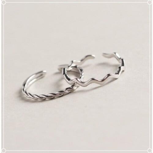 Sterling Ring Fine Tail Ring Wild Ring Female Hand Jewelry S925
